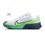 Giày Pickleball Nike Zoom Vapor 11 HC ‘White Green Strike Navy’