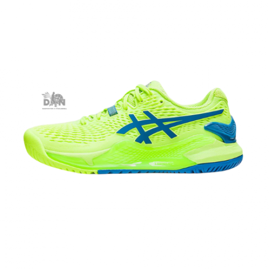 Giày Pickleball Asics GEL-RESOLUTION 9 - Xanh chuối